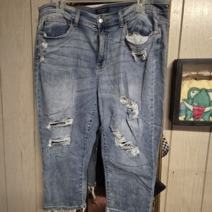 3 Pair Judy Blue Capri 22w